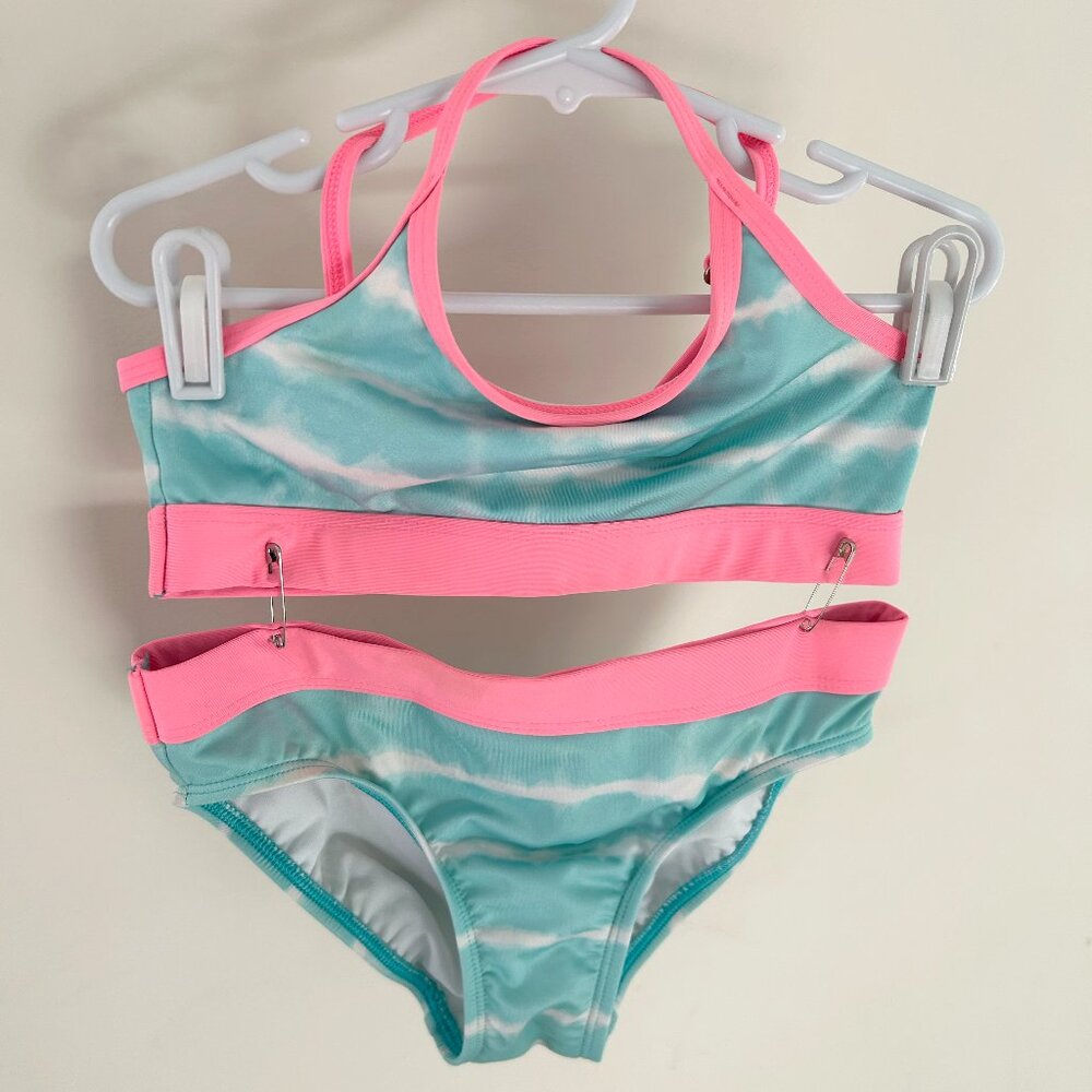 3-piece Girls Lands' End Bathing Suit